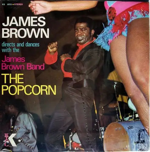 James Brown Directs And Dances With The James Brown Band – The Popcorn | LP Record