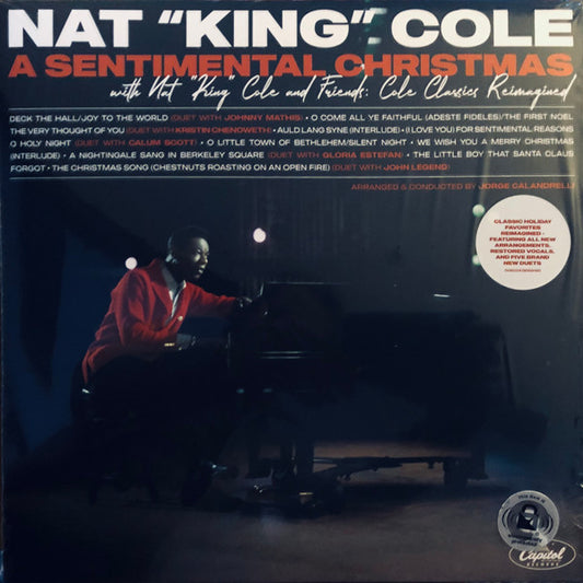 Nat "King" Cole – A Sentimental Christmas (With Nat "King" Cole And Friends: Cole Classics Reimagined) | LP Record