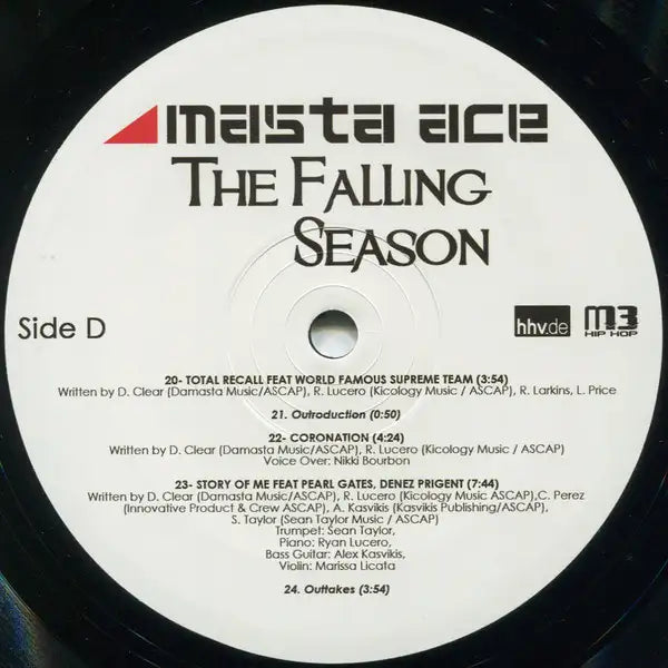 Masta Ace – The Falling Season | LP Record